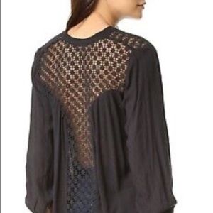 Free People “The Best Button Down” blouse